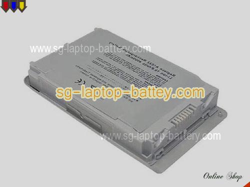 APPLE POWERBOOK G4 12inch Replacement Battery 4400mAh 10.8V Silver Li-ion