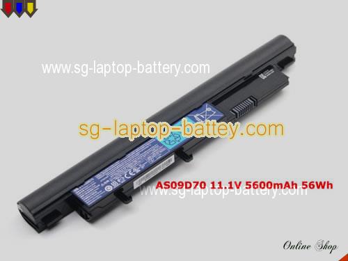 Genuine ACER TravelMate TM8471G Battery For laptop 5600mAh, 11.1V, Black , Li-ion