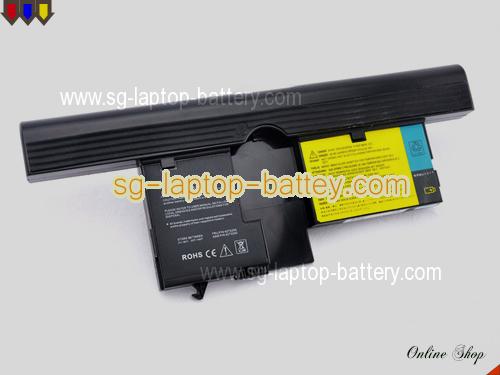 IBM ThinkPad X60s 1702 Replacement Battery 5200mAh, 75Wh  14.4V Black Li-ion