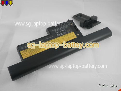 IBM ThinkPad X60s 1702 Replacement Battery 5200mAh 14.8V Black Li-ion