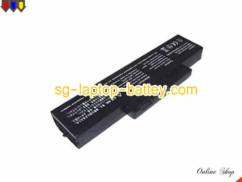 FUJITSU-SIEMENS ESPRIMO Mobile V5535 Replacement Battery 5200mAh 11.1V Black Li-ion