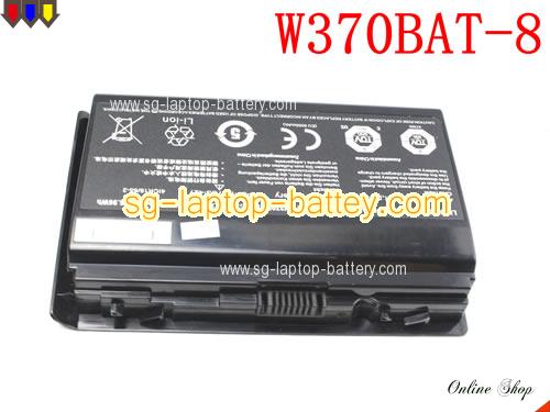 Genuine CLEVO P370em Battery For laptop 5200mAh, 76.96Wh , 14.8V, Black , Li-ion