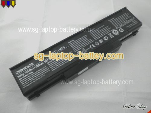 CLEVO W760TH Replacement Battery 4400mAh 11.1V Black Li-ion