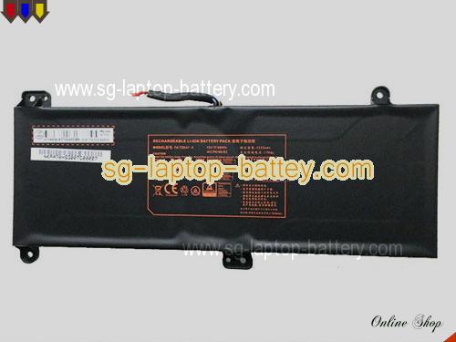 Genuine WOOKING S17 Pro-8U Battery For laptop 4320mAh, 66Wh , 15V, Black , Li-ion