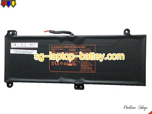 Genuine HASEE G97E Battery For laptop 4320mAh, 66Wh , 15V, Black , Li-ion