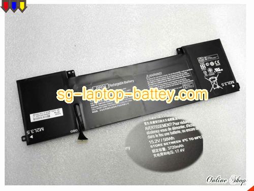 Genuine HP Omen 15-5010NW Battery For laptop 3720mAh, 58Wh , 15.2V, Black , Li-ion