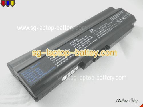 TOSHIBA Satellite U300-102 Replacement Battery 6600mAh 10.8V Black Li-ion