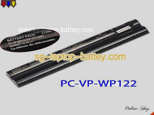 Genuine NEC PC-VJ25LA/G Battery For laptop 4000mAh, 44Wh , 11.1V, Black , Li-lion