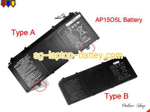 Genuine ACER Swift 1 SF114-32-P60X Battery For laptop 4670mAh, 53.9Wh , 11.55V, Black , Li-ion