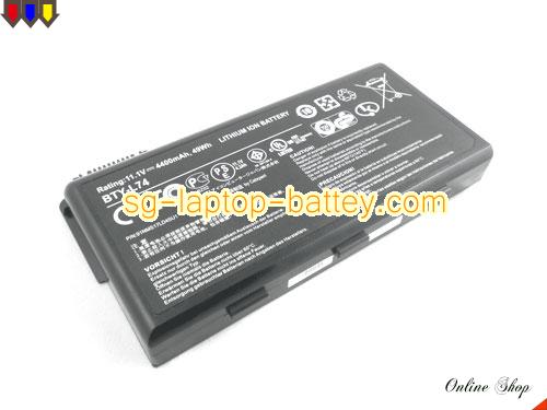 Genuine MSI CX623-033 Battery For laptop 4400mAh, 49Wh , 11.1V, Black , Li-ion