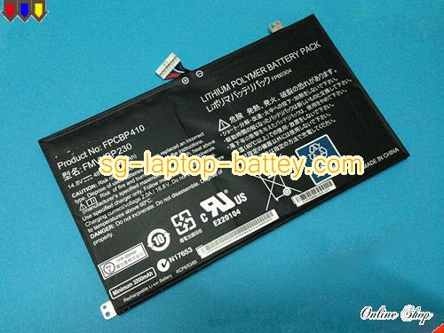 Genuine FUJITSU LIFEBOOK U554 Battery For laptop 3300mAh, 48Wh , 14.8V, Black , Li-ion