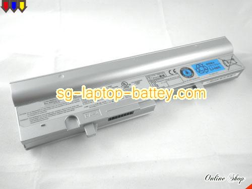 TOSHIBA Mini Notebook NB305-N4xx Series Replacement Battery 61Wh 10.8V Silver Li-ion