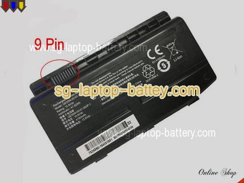 Genuine MACHENIKE F117-F1K Battery For laptop 4400mAh, 47.52Wh , 10.8V, Black , Li-ion