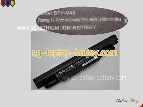 Genuine MSI GE40 Battery For laptop 4200mAh, 46Wh , 11.1V, Black , Li-ion