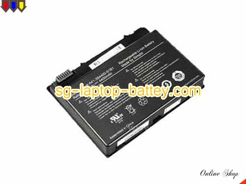 UNIWILL A41 Series Replacement Battery 4400mAh 11.1V Black Li-ion