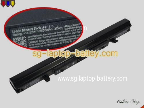 Genuine MAIMAI Xiaomai 4S-1 Battery For laptop 2600mAh, 37Wh , 14.52V, Black , Li-ion