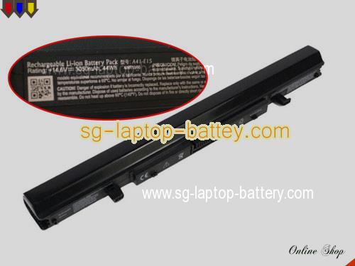 Genuine MAIMAI Xiaomai 4S-1 Battery For laptop 3050mAh, 44Wh , 14.6V, Black , Li-ion