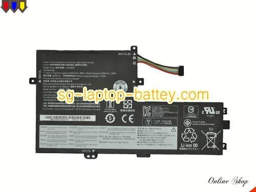 Genuine LENOVO Ideapad C340-15IWL Battery For laptop 4610mAh, 52.5Wh , 11.4V, Black , Li-Polymer