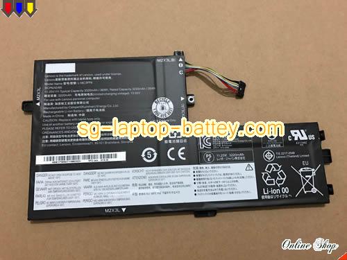 Genuine LENOVO Ideapad C340-15IWL Battery For laptop 3320mAh, 36Wh , 11.25V, Black , Li-Polymer