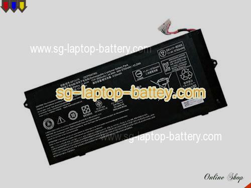 Genuine ACER Chromebook C740 Battery For laptop 3920mAh, 44.6Wh , 11.4V, Black , Li-Polymer