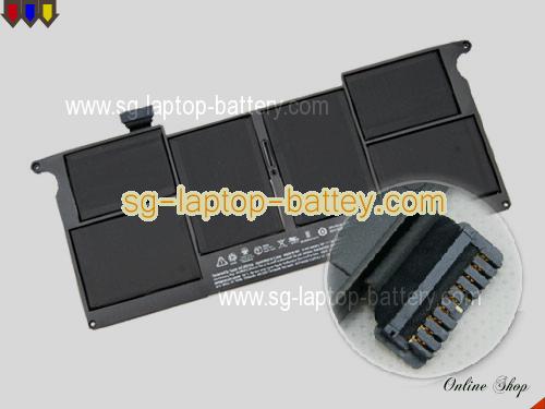 APPLE MacBook Air MC968xx/A Mid-2011 Replacement Battery 5100mAh, 38.75Wh  7.6V Black Li-ion