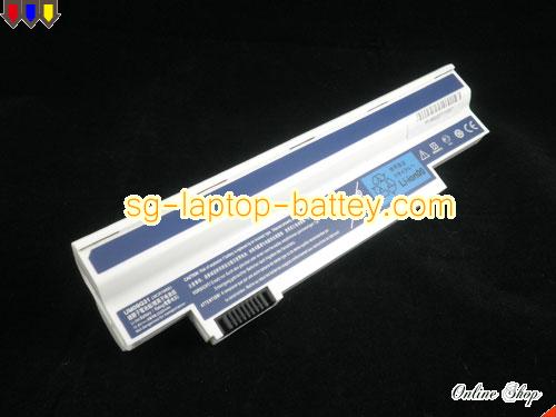 ACER Aspire one AO532G all Series Replacement Battery 4400mAh 10.8V White Li-ion