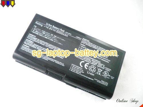 ASUS M70SR Replacement Battery 5200mAh 14.8V Black Li-ion