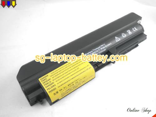 IBM ThinkPad T61 Replacement Battery 5200mAh 10.8V Black Li-ion