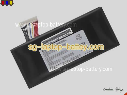 MSI GT72S-6QEG81 Replacement Battery 6600mAh, 73Wh  11.1V Black Li-ion