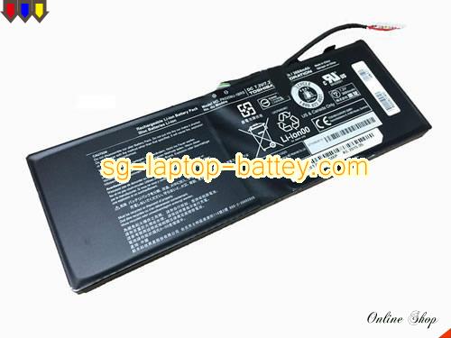 Genuine TOSHIBA Satellite L15W-B1208X Battery For laptop 3684mAh, 28Wh , 7.2V, Black , Li-ion