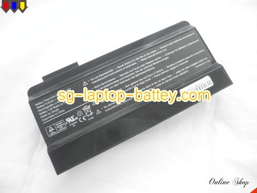 HASEE W430S Replacement Battery 4000mAh 10.8V Black Li-ion