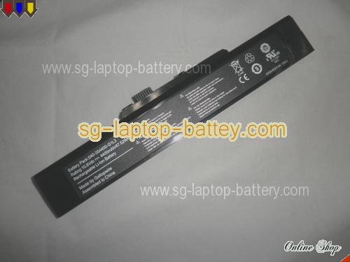 HASEE W230R Replacement Battery 4400mAh 10.8V Black Li-ion