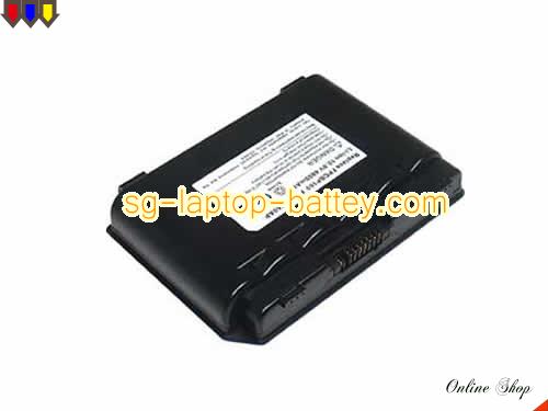 FUJITSU LifeBook A6020 Replacement Battery 4400mAh 10.8V Dark Gray Li-ion