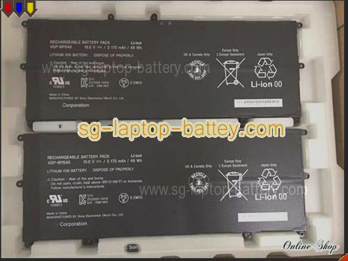 SONY SVF15N18PXB Replacement Battery 3170mAh, 48Wh  15V Black Li-ion