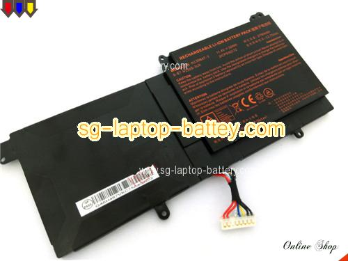 Genuine CLEVO N131WU Battery For laptop 2790mAh, 36Wh , 11.4V, Black , Li-ion