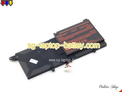 Genuine CLEVO N131WU Battery For laptop 3100mAh, 32Wh , 11.4V, Black , Li-ion