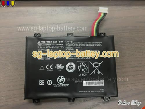 Genuine XPLORE XSlate IX101B2 Rugged Tablet Battery For laptop 5300mAh, 39.22Wh , 7.4V, Black , Li-Polymer