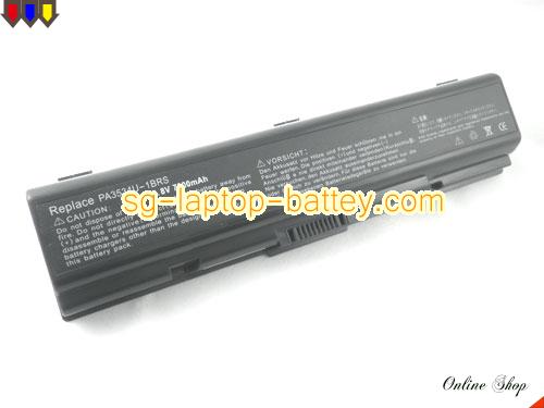 TOSHIBA Dynabook AX/53FBL Replacement Battery 6600mAh 10.8V Black Li-ion