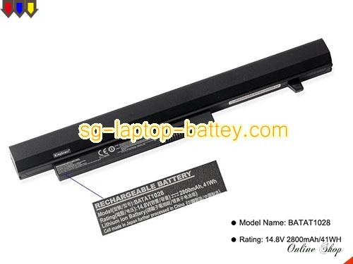 BENQ 4UR18650-T0880/QAT10 Battery 2800mAh, 41Wh  14.8V Black Li-ion