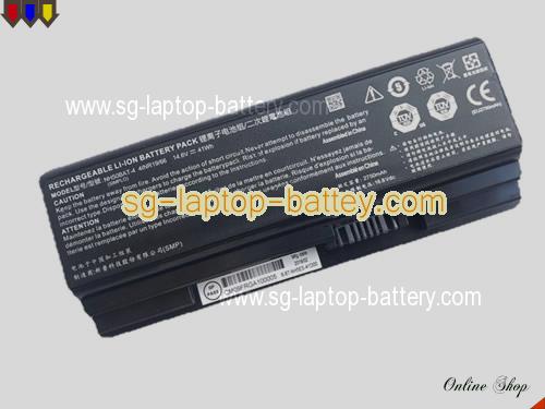 Genuine SHINELON T3TI Battery For laptop 2750mAh, 41Wh , 14.6V, Black , Li-ion