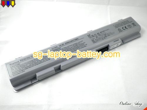 TOSHIBA Satellite E105-S1602 Replacement Battery 75Wh 14.4V Silver Li-ion