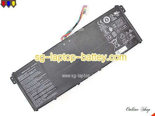 Genuine ACER Spin 5 SP513-52N-56WR Battery For laptop 3634mAh, 55.9Wh , 15.4V, Black , Li-Polymer