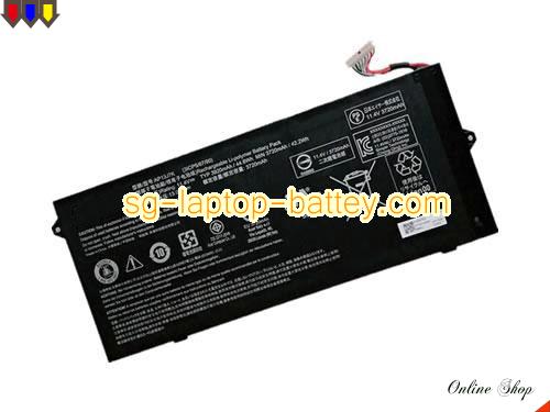 Genuine ACER CHROMEBOOK 514 CB514-1HT-P1BM Battery For laptop 3920mAh, 44.6Wh , 11.4V, Black , Li-Polymer