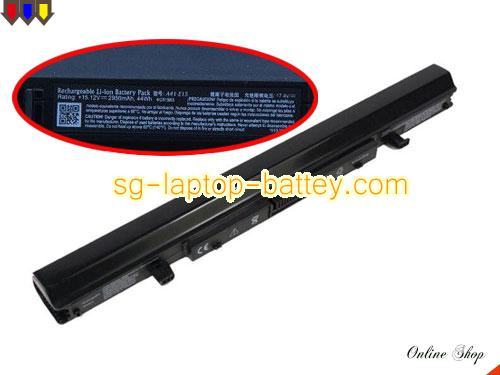 Genuine MEDION P6670 Battery For laptop 2950mAh, 44Wh , 15.12V, Black , Li-ion