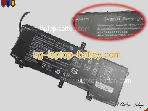 Genuine HP Envy 15-AS103NP Battery For laptop 52Wh, 11.55V, Black , Li-ion