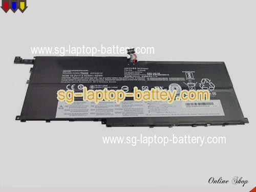 Genuine LENOVO ThinkPad X1 Yoga(20JES3AF1M) Battery For laptop 3425mAh, 52Wh , 15.2V, Black , Li-ion