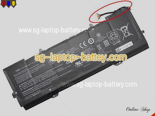 Genuine HP Spectre X360 15-CH006TX Battery For laptop 7280mAh, 84.04Wh , 11.55V, Black , Li-Polymer