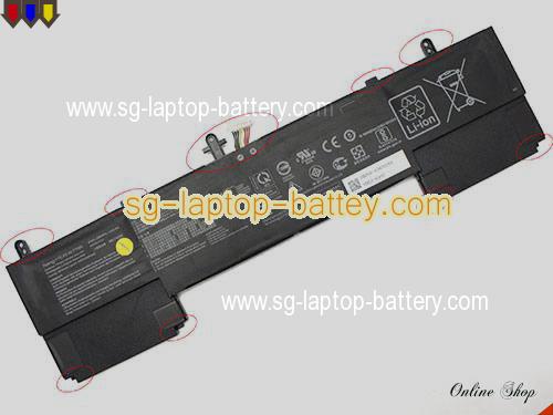 Genuine ASUS ZenBook Flip 15 UX563FD-EZ050T Battery For laptop 4614mAh, 71Wh , 15.4V, Black , Li-Polymer