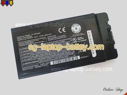 Genuine PANASONIC CF-54 TOUGHBOOK Battery For laptop 3050mAh, 33Wh , 10.8V, Black , Li-ion