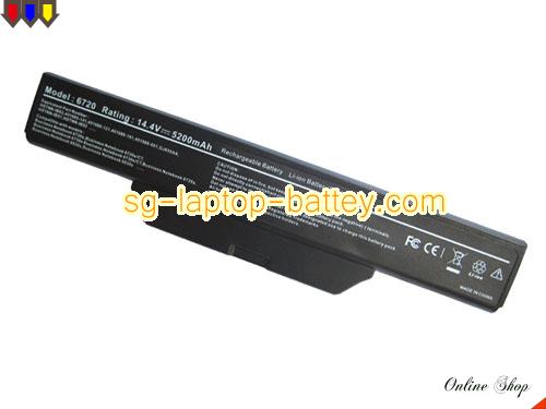 COMPAQ 610 Replacement Battery 5200mAh 14.4V Black Li-ion